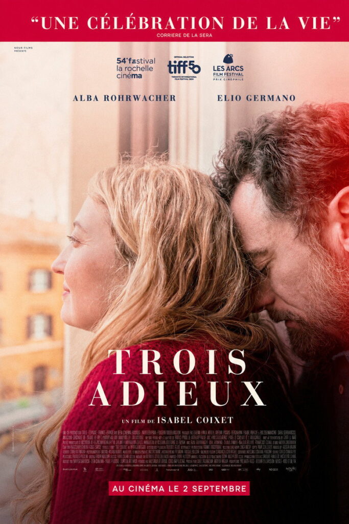 Affiche Trois Adieux