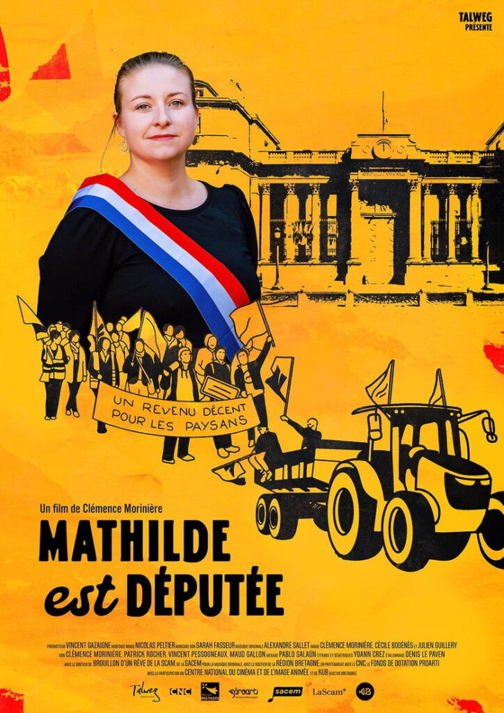 Affiche Mathilde est députée